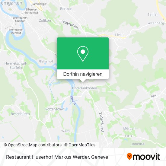 Restaurant Huserhof Markus Werder Karte
