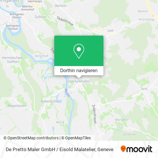 De Pretto Maler GmbH / Eisold Malatelier Karte