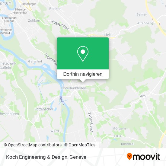 Koch Engineering & Design Karte