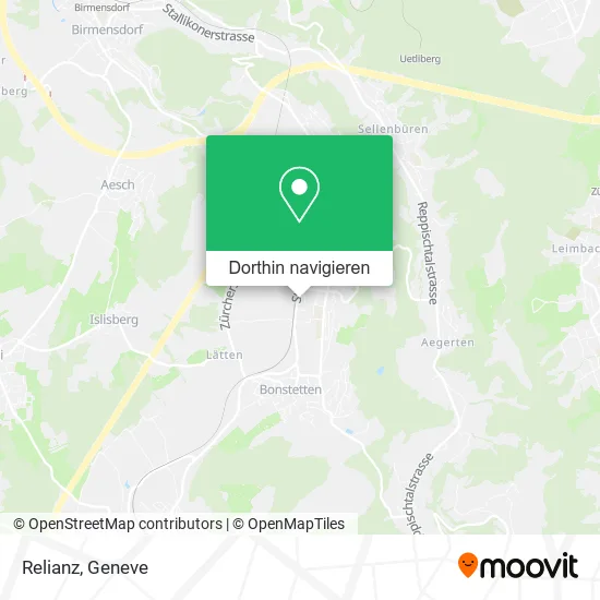 Relianz Karte