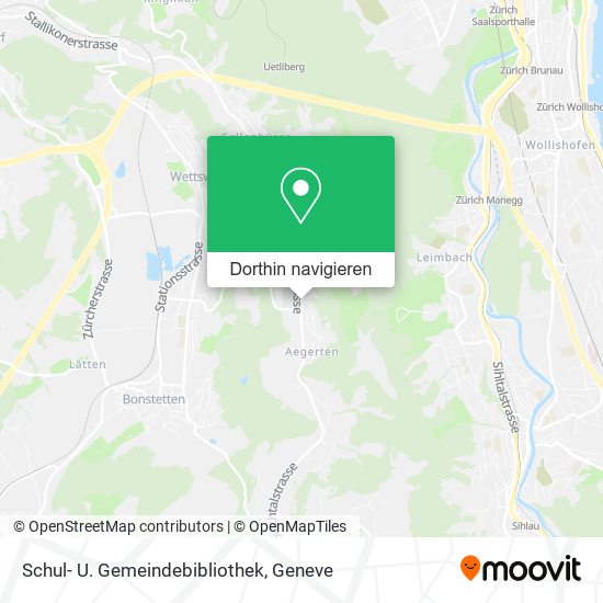 Schul- U. Gemeindebibliothek Karte