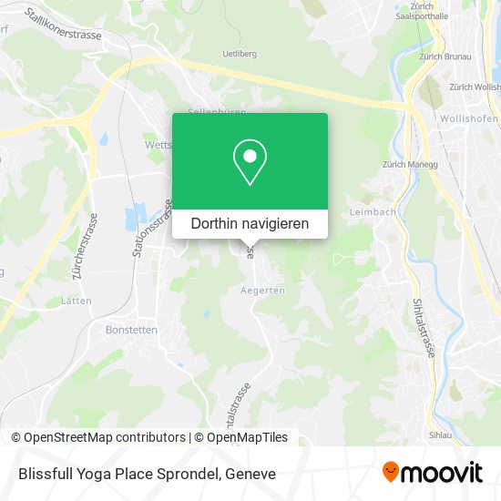 Blissfull Yoga Place Sprondel Karte