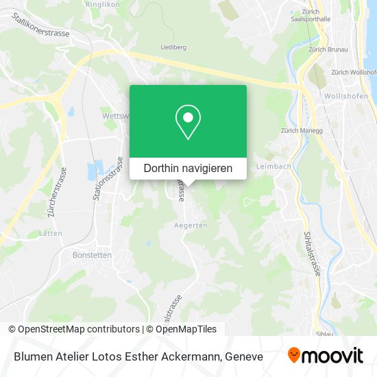 Blumen Atelier Lotos Esther Ackermann Karte