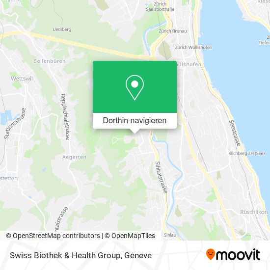 Swiss Biothek & Health Group Karte