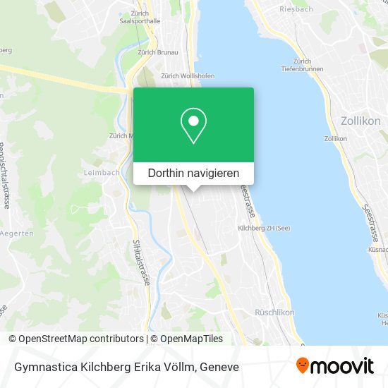 Gymnastica Kilchberg Erika Völlm Karte