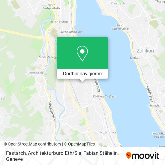Fastarch, Architekturbüro Eth / Sia, Fabian Stähelin Karte