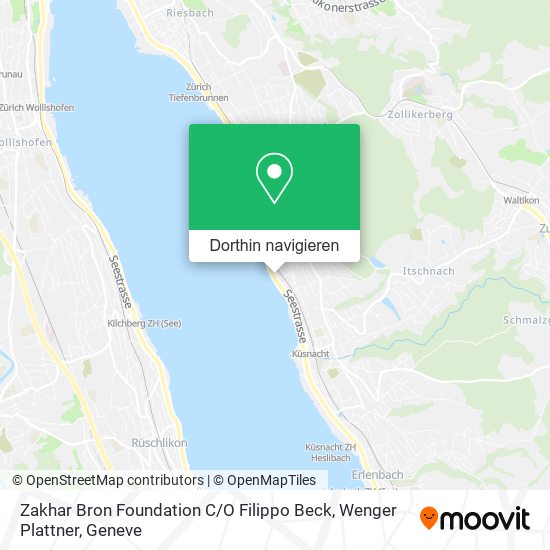 Zakhar Bron Foundation C / O Filippo Beck, Wenger Plattner Karte
