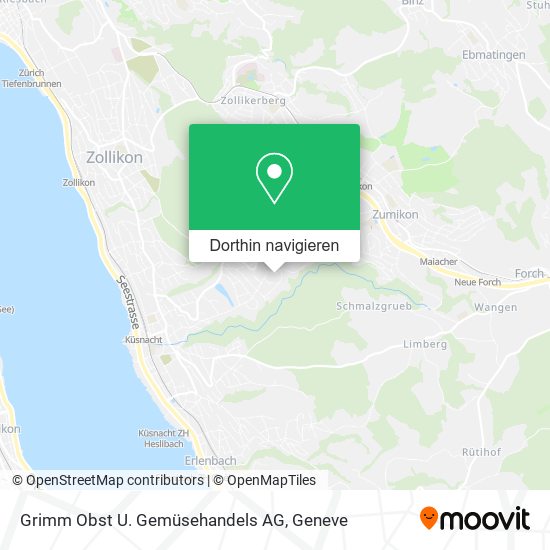 Grimm Obst U. Gemüsehandels AG Karte