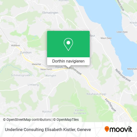 Underline Consulting Elisabeth Kistler Karte