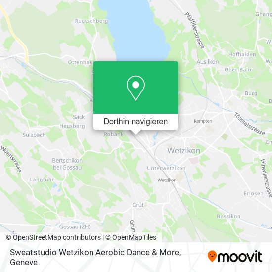 Sweatstudio Wetzikon Aerobic Dance & More Karte