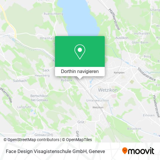 Face Design Visagistenschule GmbH Karte