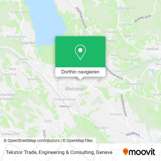 Tekstor Trade, Engineering & Consulting Karte