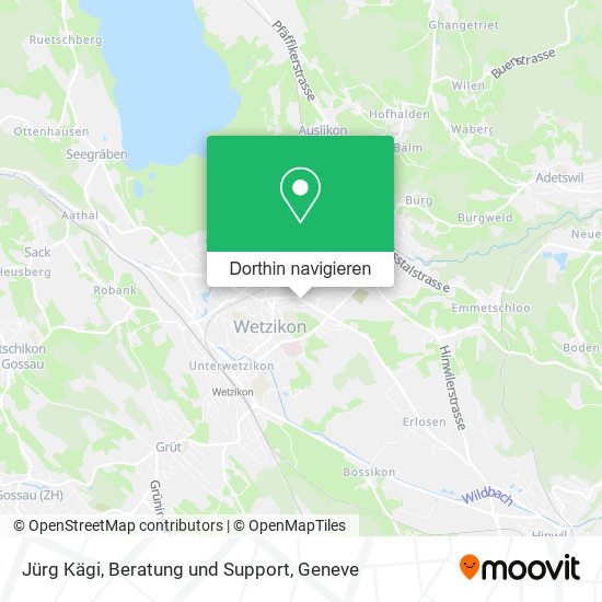 Jürg Kägi, Beratung und Support Karte