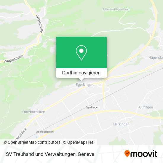 SV Treuhand und Verwaltungen Karte