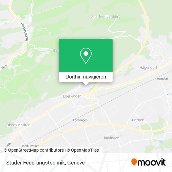Studer Feuerungstechnik Karte
