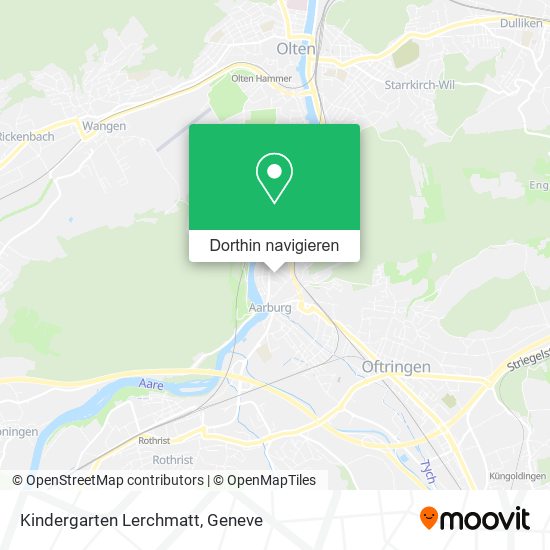 Kindergarten Lerchmatt Karte