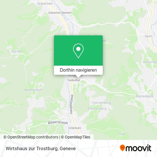 Wirtshaus zur Trostburg Karte