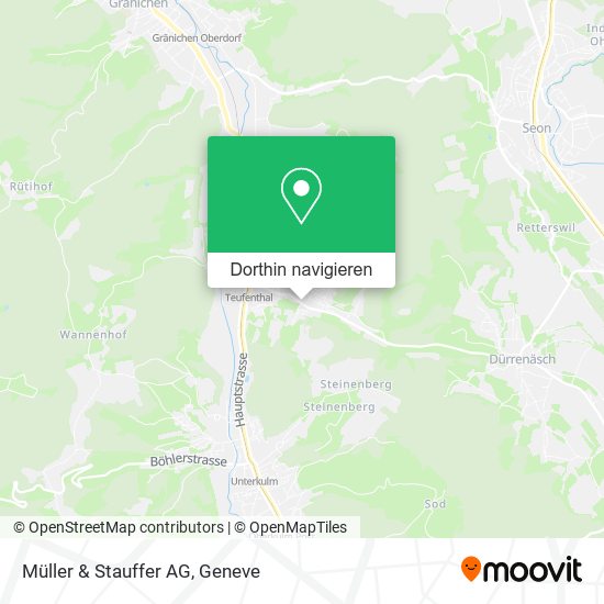 Müller & Stauffer AG Karte