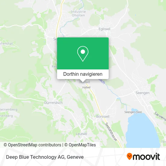 Deep Blue Technology AG Karte