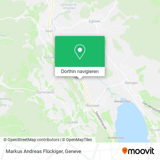 Markus Andreas Flückiger Karte