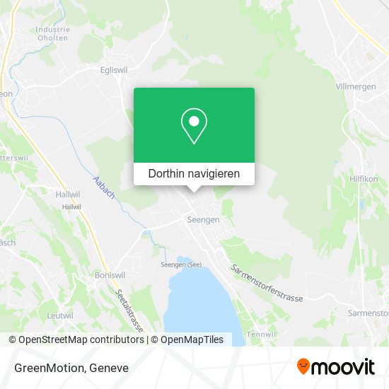 GreenMotion Karte