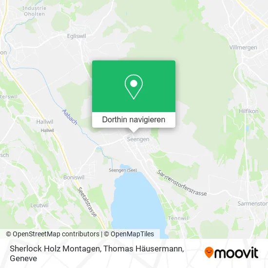 Sherlock Holz Montagen, Thomas Häusermann Karte