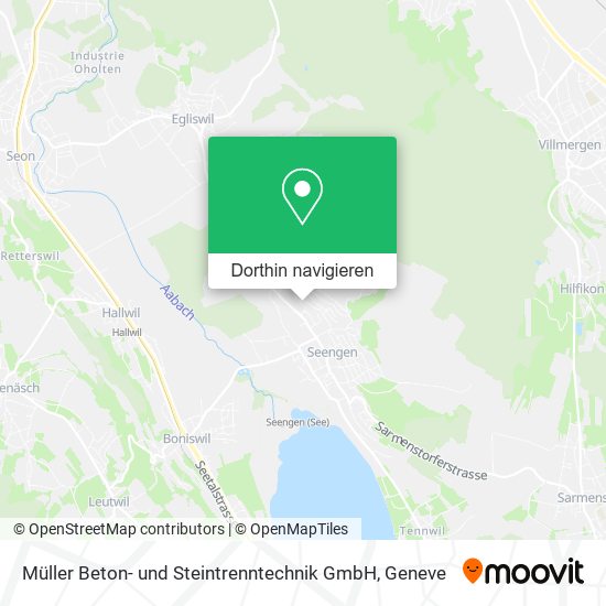 Müller Beton- und Steintrenntechnik GmbH Karte