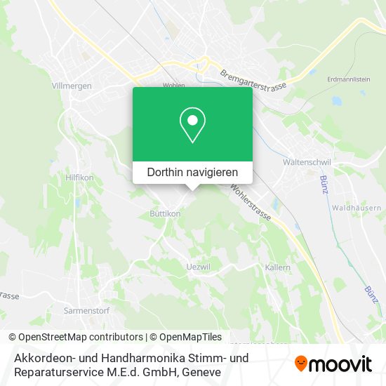Akkordeon- und Handharmonika Stimm- und Reparaturservice M.E.d. GmbH Karte