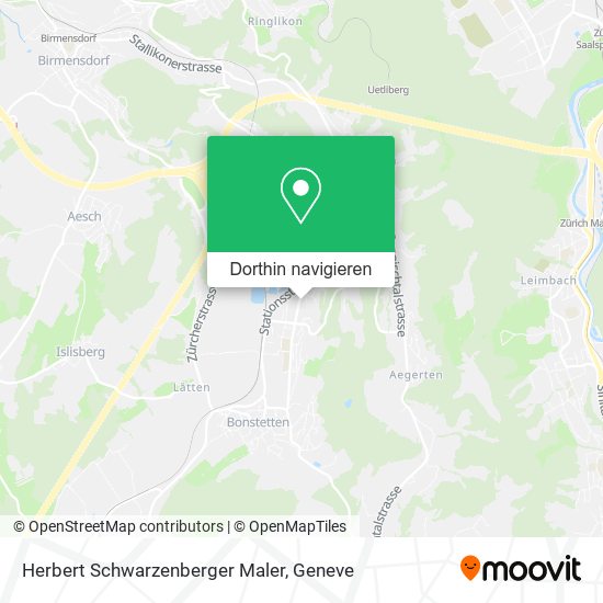 Herbert Schwarzenberger Maler Karte