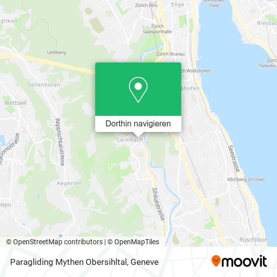 Paragliding Mythen Obersihltal Karte