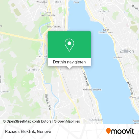 Ruzsics Elektrik Karte