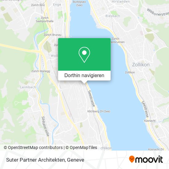 Suter Partner Architekten Karte