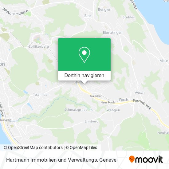 Hartmann Immobilien-und Verwaltungs Karte