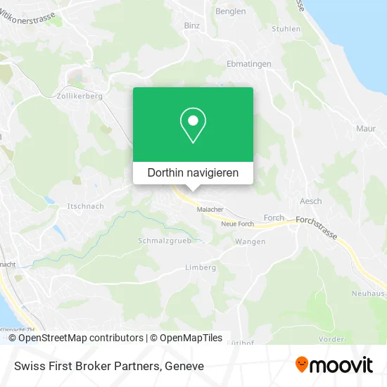 Swiss First Broker Partners Karte