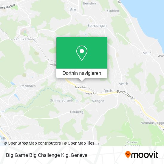 Big Game Big Challenge Klg Karte