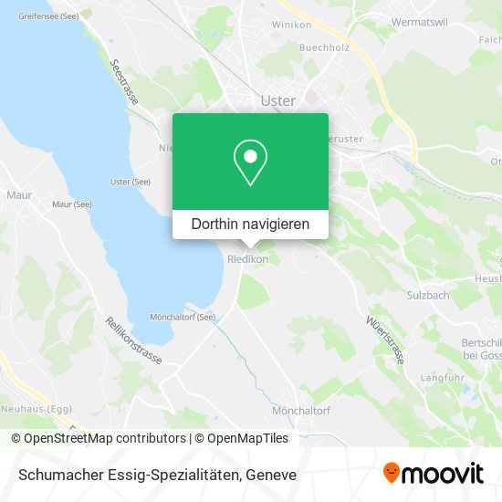 Schumacher Essig-Spezialitäten Karte