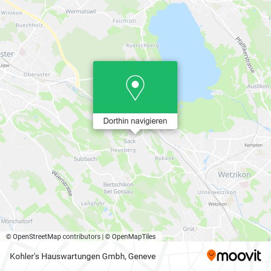 Kohler's Hauswartungen Gmbh Karte