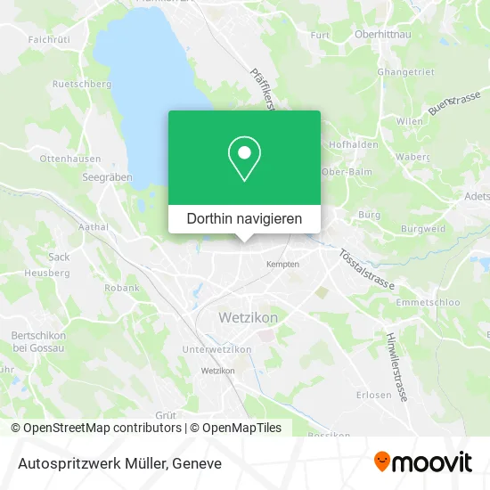 Autospritzwerk Müller Karte
