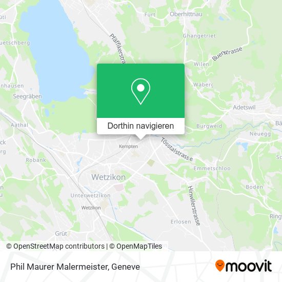 Phil Maurer Malermeister Karte