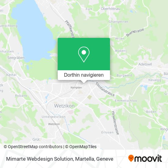 Mimarte Webdesign Solution, Martella Karte