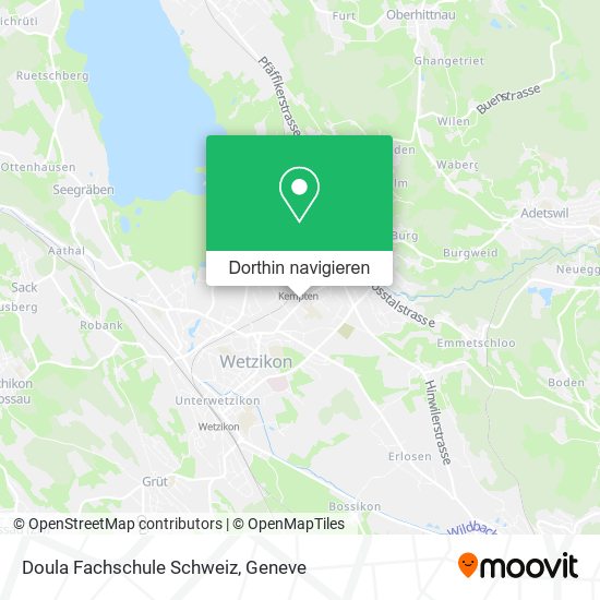 Doula Fachschule Schweiz Karte