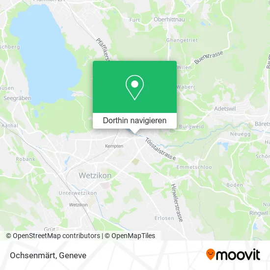 Ochsenmärt Karte