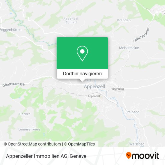 Appenzeller Immobilien AG Karte