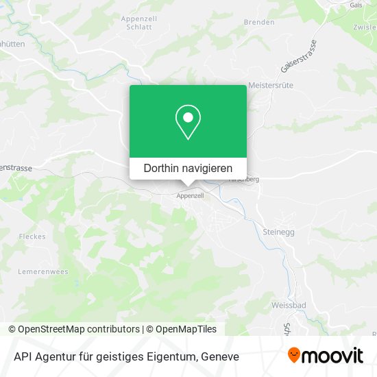 API Agentur für geistiges Eigentum Karte