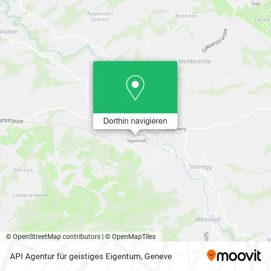 API Agentur für geistiges Eigentum Karte