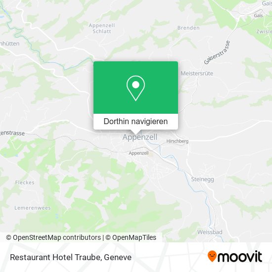 Restaurant Hotel Traube Karte