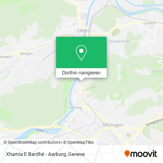 Xhamia E Bardhë - Aarburg Karte