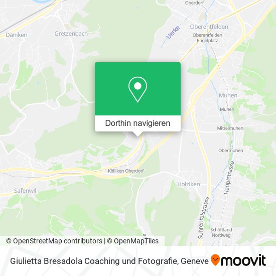 Giulietta Bresadola Coaching und Fotografie Karte