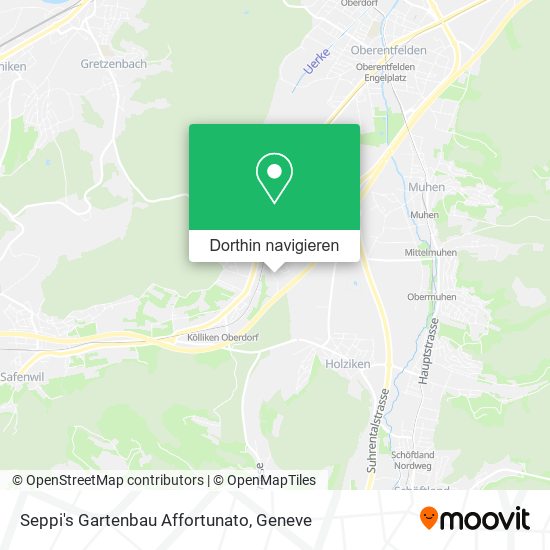 Seppi's Gartenbau Affortunato Karte