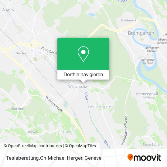 Teslaberatung.Ch-Michael Herger Karte